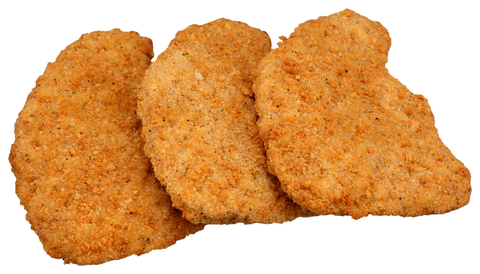 Pork Patty Shape Breaded Country Fried Chop Fc 3 Oz 1921