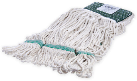 Flo-Pac® MOP MEDIUM LOOPED-END W/ GREEN BAND