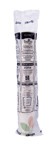 Bare® by Solo® CUP PAPER HOT ECO-FORWARD® SINGLE SIDED PLA (SSPLA) 12 OZ