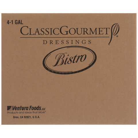 Ventura Foods Classic Gourmet Bistro Creamy Blue Cheese Salad Dressing, 4 Gallon.