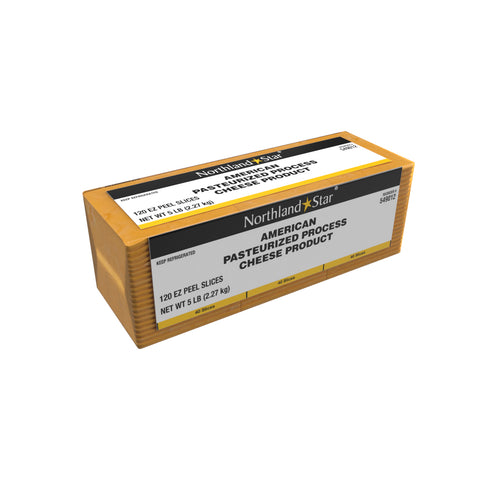 Northland Star CHEESE AMERICAN YELLOW SLICED 120 CT