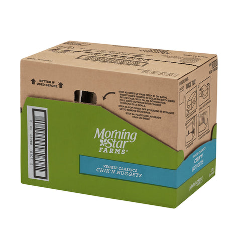 Morningstar Farms Poultry Chicken Nuggets, 10.5 Ounce -- 6 per case.