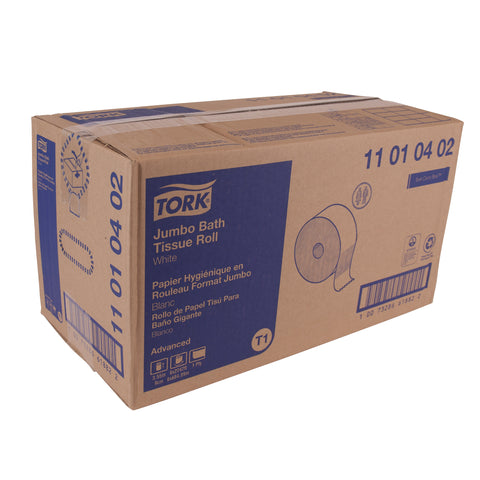Tork® TISSUE TOILET 1-PLY 2247'
