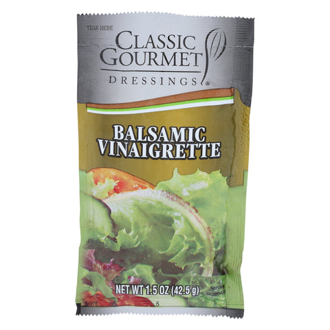 Classic Gourmet Select DRESSING VINAIGRETTE BALSAMIC SINGLE SERVE POUCH