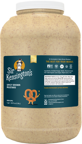 Sir Kensington's MUSTARD BROWN SPICY PLASTIC
