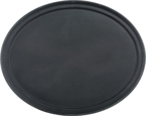 Carlisle TRAY GRIPTITE OVAL BLACK 25