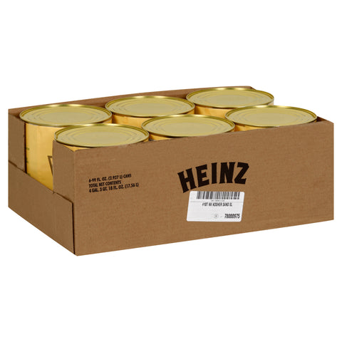 Heinz Sandwich Sliced Pickle , 99 Fluid Ounce -- 10 Case
