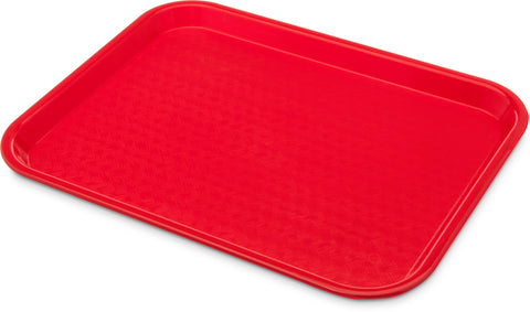 Tray Serving Cafe® Standard Red 10x14