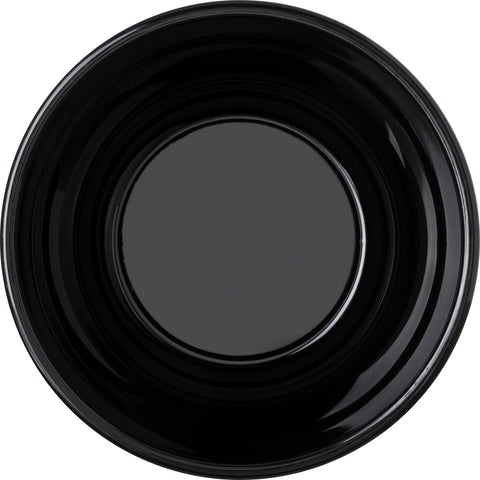 Carlisle BOWL NAPPIE POLYCARBONATE BLACK 15 OZ