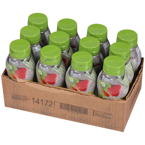 Smuckers Natural Strawberry Fruit Spread, 19 Ounce Bottle Squeeze -- 12 per case