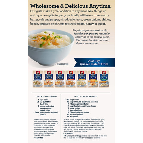 Quaker® GRITS QUICK REGULAR