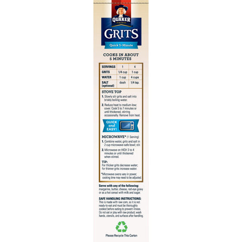 Quaker® GRITS QUICK REGULAR