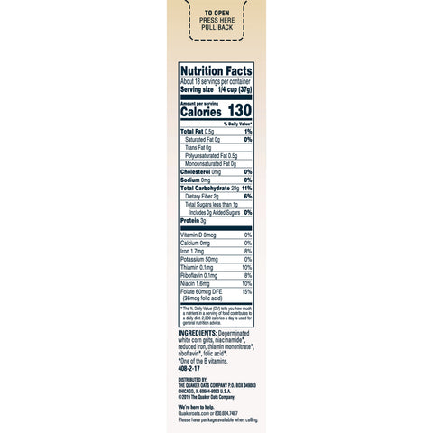 Quaker® GRITS QUICK REGULAR