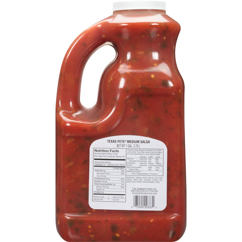 Texas Pete Medium Salsa, 1 Gallon -- 4 per case.
