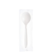 Solo® Reliance™ SPOON PLASTIC SOUP MEDIUM WEIGHT POLYSTYRENE WRAPPED