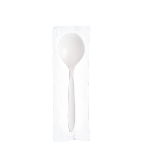 Solo® Reliance™ SPOON PLASTIC SOUP MEDIUM WEIGHT POLYSTYRENE WRAPPED