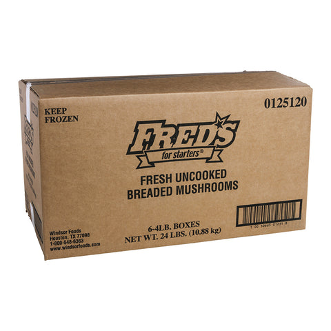 Fred's For Starters® APPETIZER MUSHROOM BREADED REGULAR