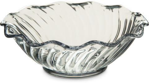 Carlisle DISH PLASTIC BERRY CLEAR TULIP 5 OZ