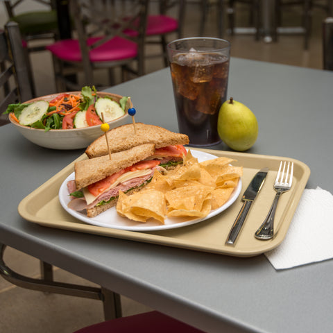 Carlisle TRAY SERVING CAFE® PLASTIC BEIGE 10X14