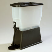 Carlisle DISPENSER BEVERAGE TRIMLINE™ PREMIUM SINGLE BASE BLACK 3.5 GAL