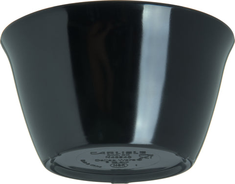 Carlisle CUP BOUILLON BLACK 8 OZ