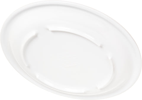 Carlisle PLATE SANDWICH KINGLINE™ MELAMINE WHITE 7.25