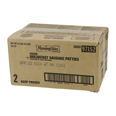 Morningstar Farms® SAUSAGE PATTY VEGETARIAN
