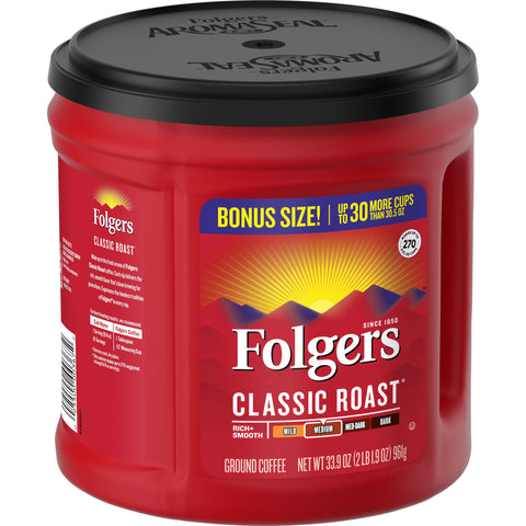 Folgers® COFFEE CLASSIC ROAST CAN