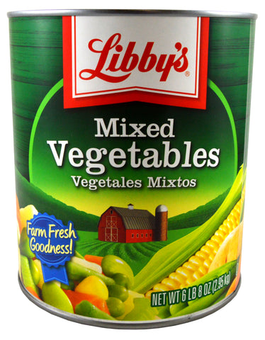 Libby Low Sodium Mixed Vegetables, 104 Ounce -- 6 per case