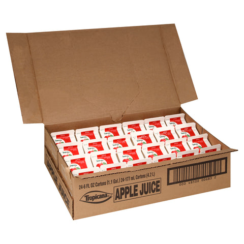 Tropicana JUICE APPLE SINGLE SERVE CARTON