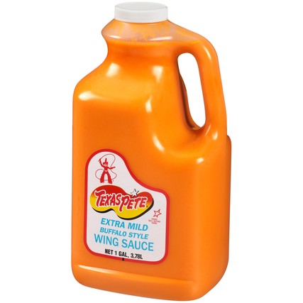 Texas Pete Wing Sauce Extra Mild, 1 Gallon - 4 Case