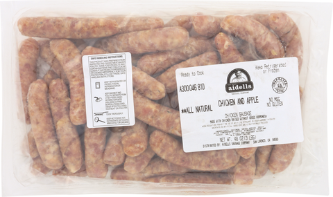 Aidell's SAUSAGE CHICKEN APPLE RAW 1 OZ 10000020116