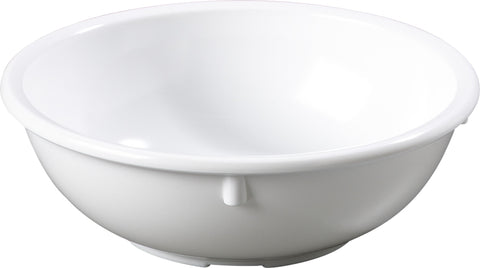 Carlisle BOWL NAPPY KINGLINE WHITE 14 OZ