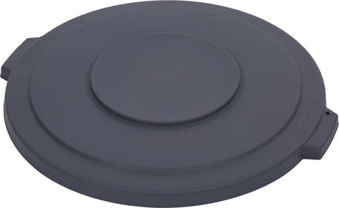 Carlisle LID CONTAINER WASTE BRONCO™ ROUND GREY 32 GAL