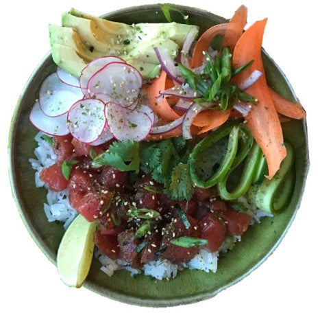 Island Lobster TUNA POKE CUBE YELLOW FIN AAA IVP FROZEN