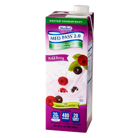 Med Pass® DRINK SUPPLEMENT 2.0 WILD BERRY RTS