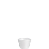 Dart CONTAINER FOAM SQUAT WHITE 3.5 OZ