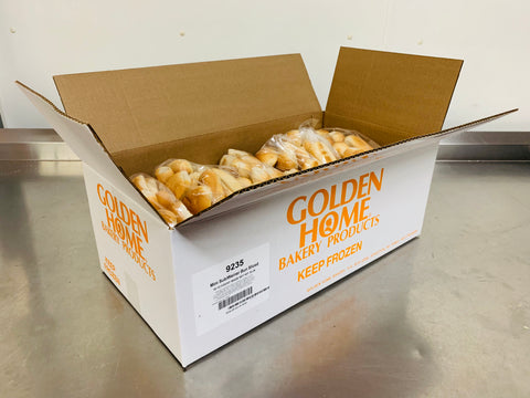 Golden Home BUN HOT DOG WHITE MINI SLICED 3.5