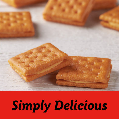 Austin Cheese Sandwich Crackers with Cheddar Cheese, 0.917 Ounce -- 144 per case.