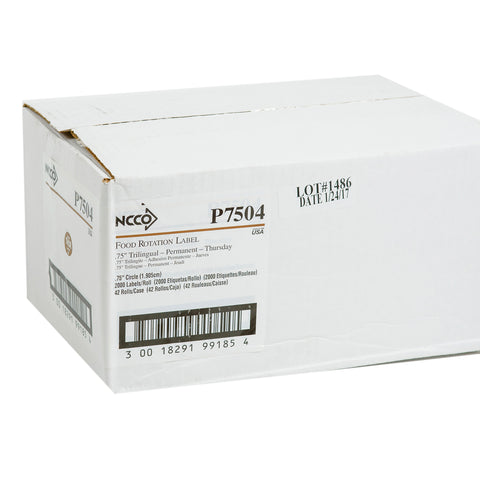 National Checking LABEL THURSDAY 3/4