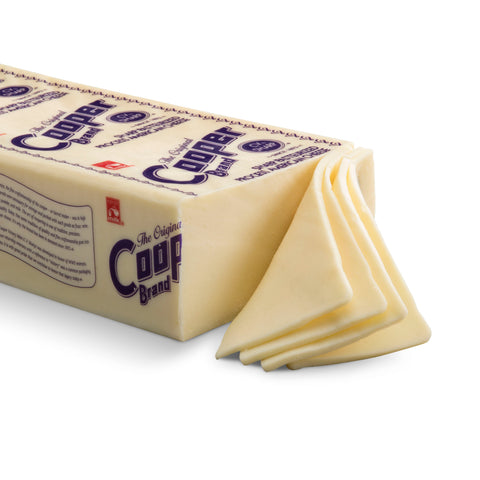 Cooper Brand CHEESE AMERICAN WHITE SHARP LOAF
