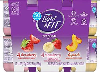 Yogurt Variety Pack Strawberry Banana/vanilla/ Blackberry