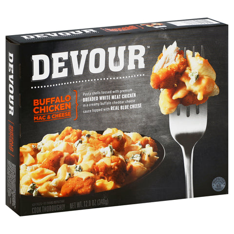 Devour MACARONI & CHEESE BUFFALO CHICKEN