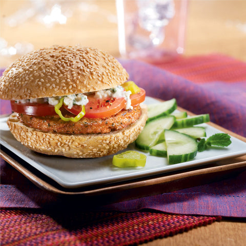 Morningstar Farms Tomato and Basil Pizza Veggie Burger, 9.5 Ounce -- 8 per case.