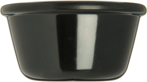 Carlisle RAMEKIN SMOOTH BLACK 4 OZ