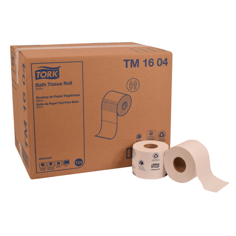Tork Universal TISSUE TOILET WHITE 2-PLY 3.8