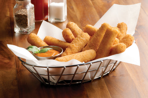 Freds Breaded Mozzarella Cheese Stick, 4 Pound -- 6 per case