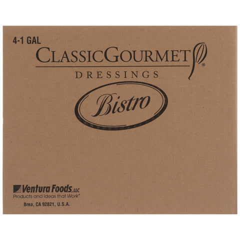 Ventura Foods Classic Gourmet Bistro Creamy French Salad Dressing, 4 Gallon.