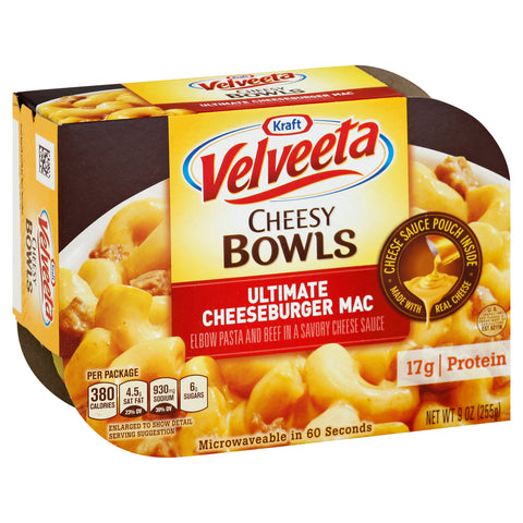 Velveeta Cheesy Skillets Ultimate Cheeseburger Dinner Kit, 9 Ounce -- 6 per case.