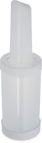 PourPlus™ BOTTLE PLASTIC POUR-PLUS COMPLETE WHITE 1 QT